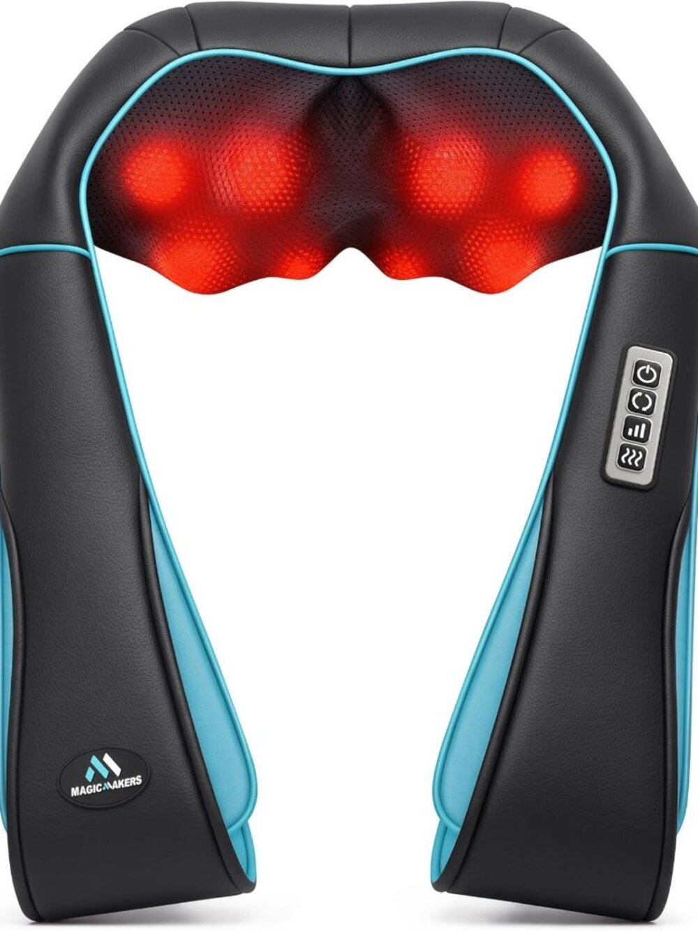 Shiatsu Neck Massager with Heat - Deep Tissue Pain Relief & Relaxation Device